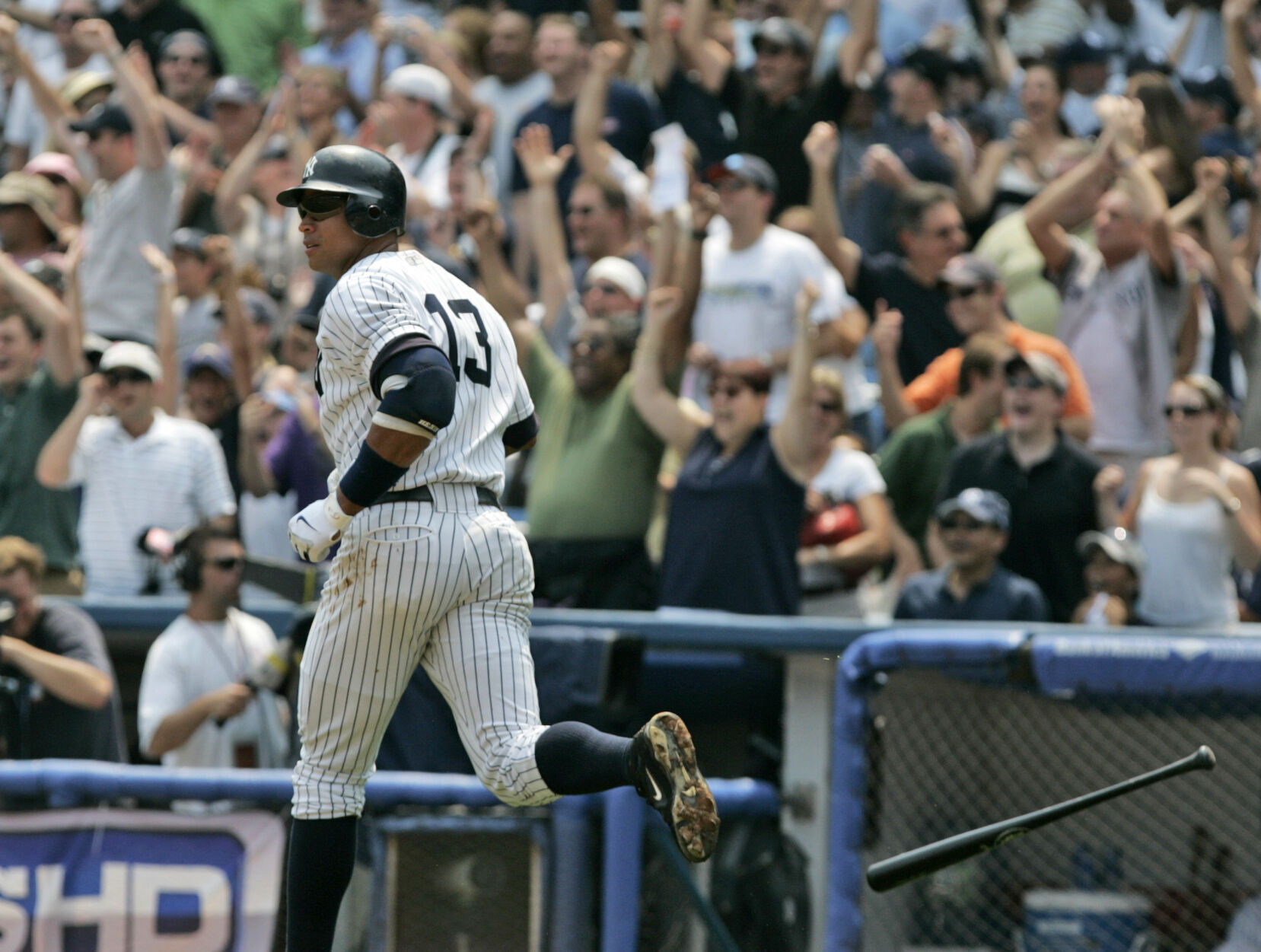 2007: Alex Rodriguez becomes youngest player to hit 500 home runs